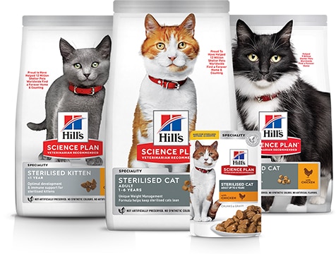 Alimentos para gatos Science Plan Sterilised