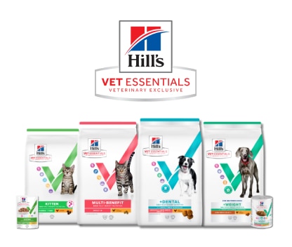 gama de produtos Hill's Vet Essentials